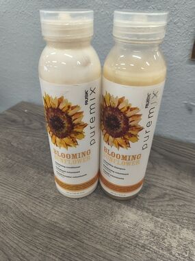 Rusk Puremix Blooming Sunflower Shampoo & Conditioner - Cream/Yellow